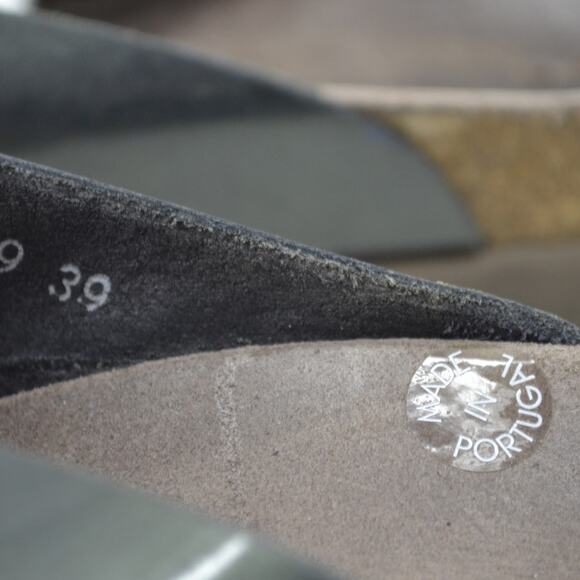 Mephisto Wms Euro 39 US 9 Sandal Blue Floral Thong Sandal - Picture 8 of 16